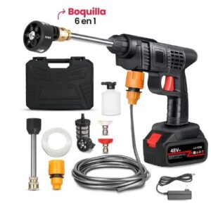 HIDROLAVADORA 6 CHORROS DOBLE BATERIA