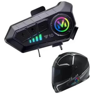 INTERCOMUNICADOR CASCO Y10 AURICULAR MOTO MANOS LIBRES MOTO