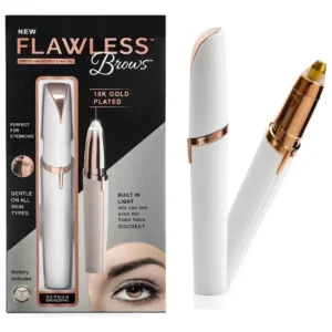 DEPILADOR DE CEJAS FLAWLESS BROWS INDOLORO RECARGABLE USB PORTÁTIL