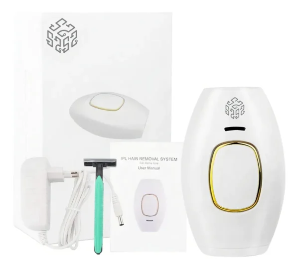 DEPILADORA LÁSER IPL 52 BITS DISEÑO SEGURO 500,000 DISPAROS