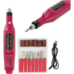 KIT PULIDOR DE UÑAS MANICURE BATERÍA