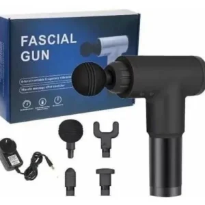 MASAJEADOR MUSCULAR TERAPÉUTICO INALÁMBRICO FACIAL GUN
