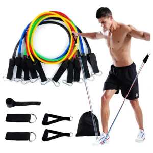 Bandas Elasticas Kit Teratubos Sportfitness Set X5 Ejercicio Varios