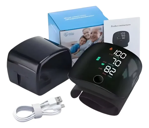 TENSIOMETRO DE MUÑECA CON VOZ EN ESPAÑOL