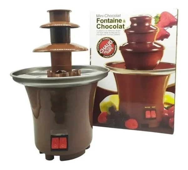 FUENTE DE CHOCOLATE FONDUE FOUNTAIN 3 NIVELES NUEVA CAFÉ