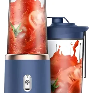 MINI LICUADORA PORTATIL RECARGABLE USB DOBLE VASO 450 ML