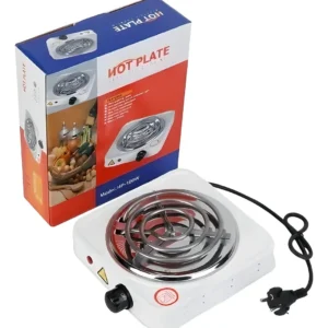 COCINA ELECTRICA 1 PUESTO HORNILLA HOT PLATE JX-1010B COLOR BLANCO