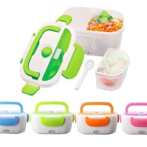 LONCHERA ELÉCTRICA PORTACOMIDA TÉRMICA PRACTICA Y ELEGANTE COLOR SEGUN DISPONIBILIDAD