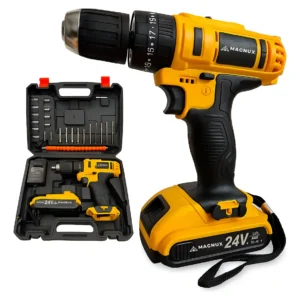 TALADRO ATORNILLADOR INALÁMBRICO 1 BATERIA 10MM MAGNUX