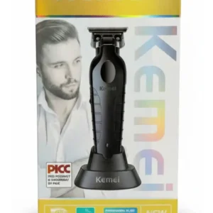 PATILLERA PROFESIONAL KEMEI KM-2299 CON BASE DE CARGA